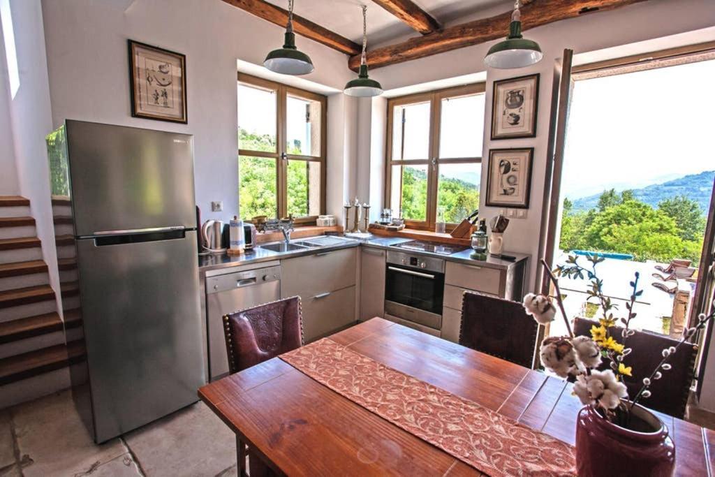 Villa Bazjaki - Beautiful Stone Villa In Istria With Private Pool Livade Exterior photo